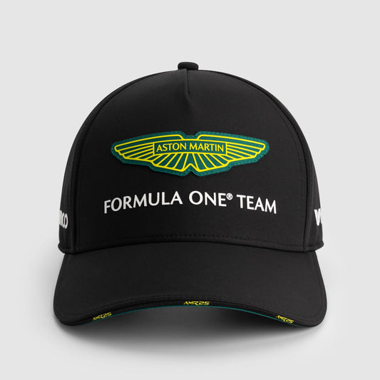 Aston Martin F1 Team 2025 Team Cap Black front