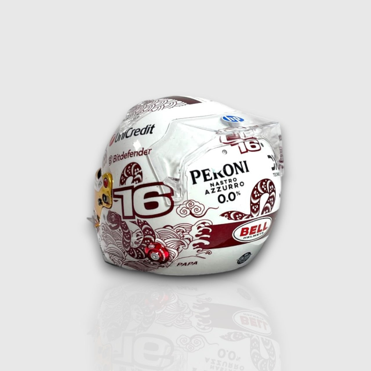 Charles Leclerc Scuderia Ferrari China GP 2025 Special Helmet 1:5