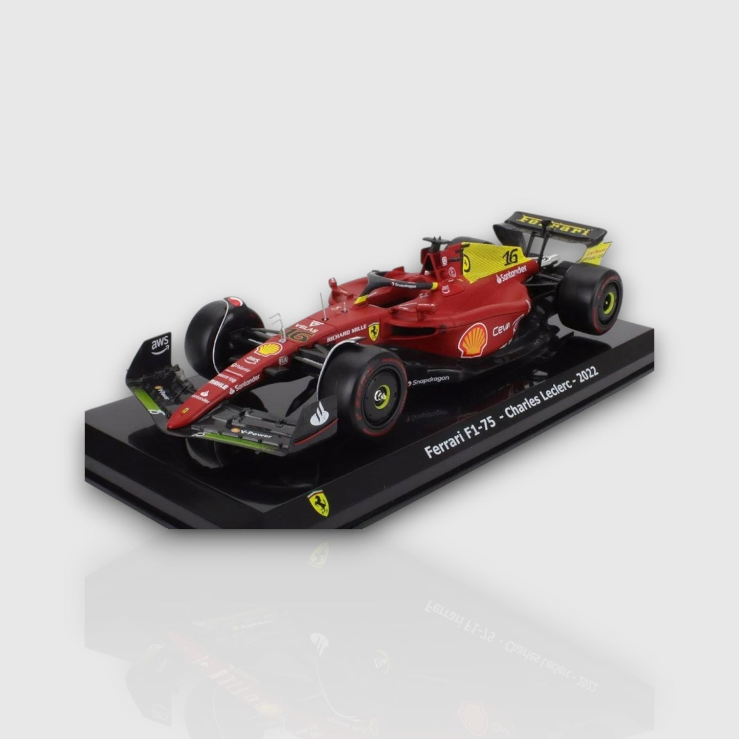 Charles Leclerc Scuderia Ferrari F1-75 75th Anniversary 1:24