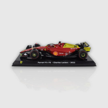 Charles Leclerc Scuderia Ferrari F1-75 75th Anniversary 1:24