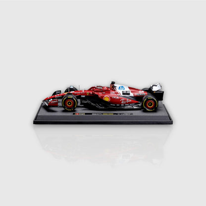 Bburago Charles Leclerc Scuderia Ferrari SF25 with Acrylic Box 1:43