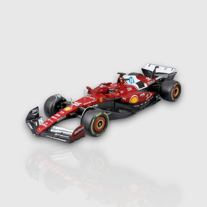 Bburago Charles Leclerc Scuderia Ferrari SF25 with Acrylic Box 1:43