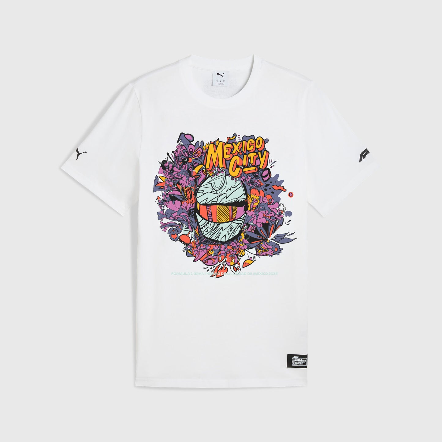 Official F1® 2025 Mexico GP T-shirt White