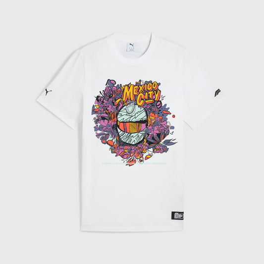 Official F1® 2025 Mexico GP T-shirt White