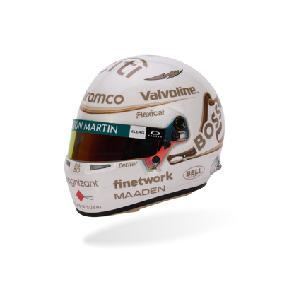 Fernando Alonso Aston Martin 2025 China GP Helmet 1:5