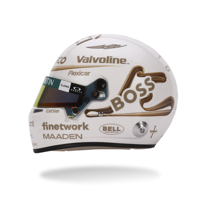 Fernando Alonso Aston Martin 2025 China GP Helmet 1:5