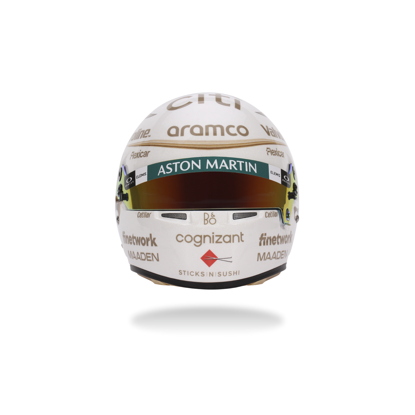 Fernando Alonso Aston Martin 2025 China GP Helmet 1:5