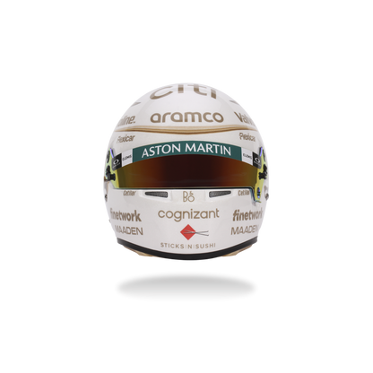 Fernando Alonso Aston Martin 2025 China GP Helmet 1:5