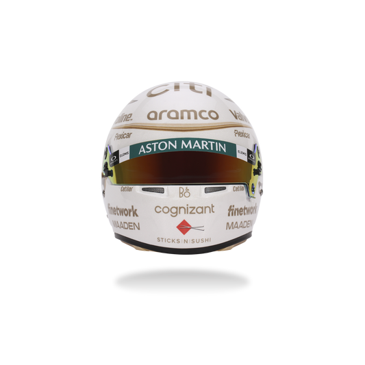 Fernando Alonso Aston Martin 2025 China GP Helmet 1:5