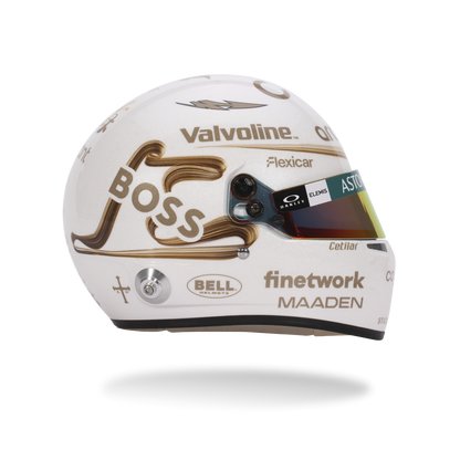 Fernando Alonso Aston Martin 2025 China GP Helmet 1:5