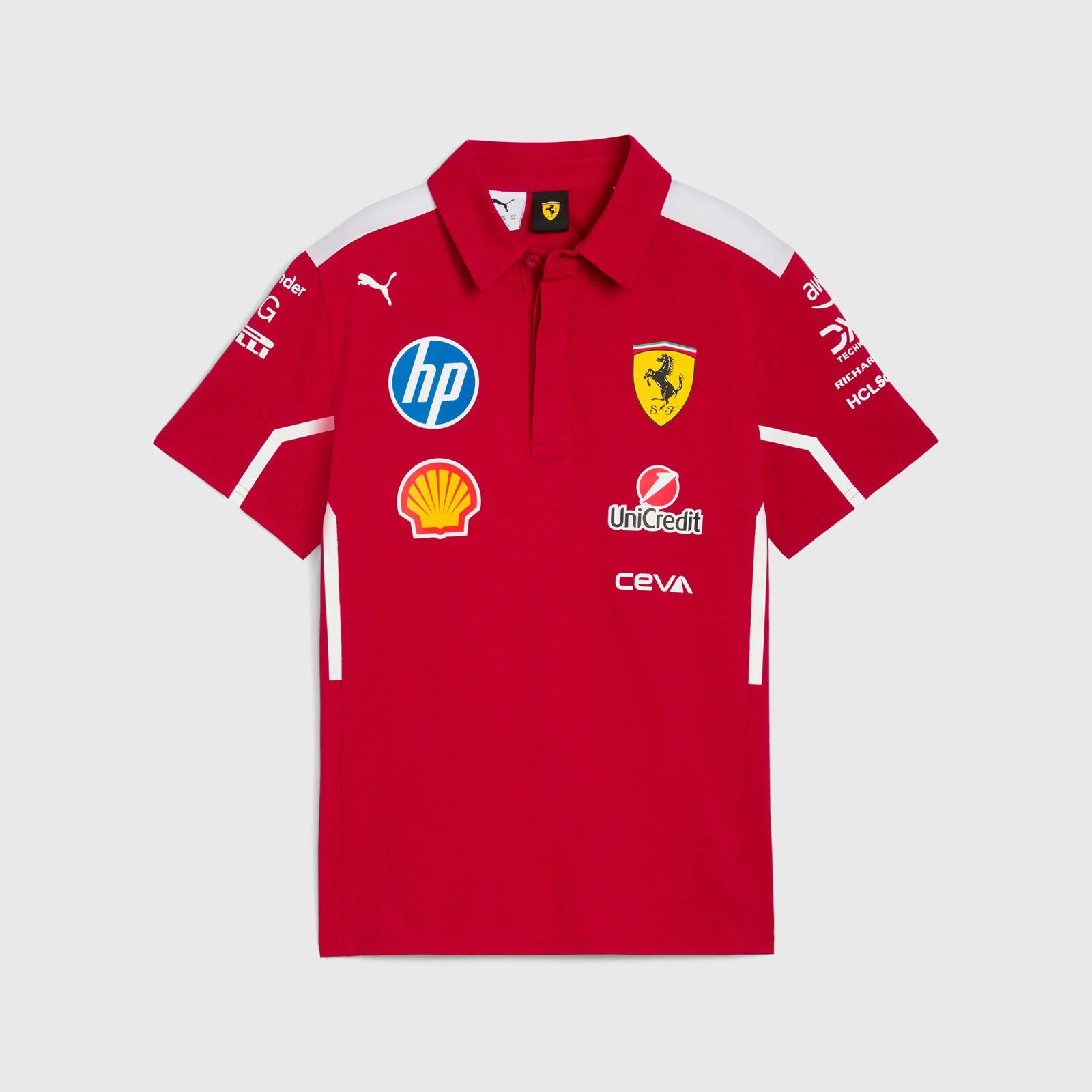 Scuderia Ferrari F1 2025 Team Polo front