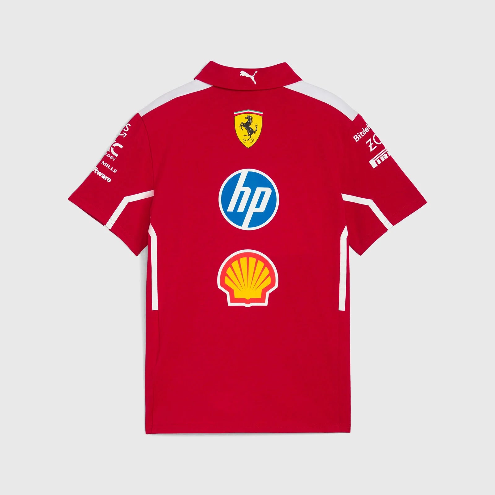 Scuderia Ferrari F1 2025 Team Polo back