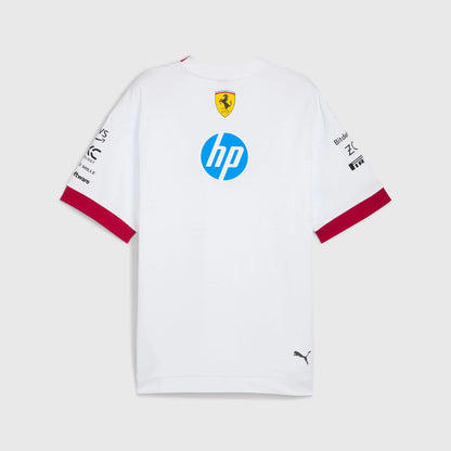 Scuderia Ferrari 2025 Miami GP Oversized Driver T-shirt