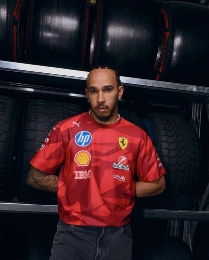 Scuderia Ferrari 2025 Las Vegas GP Team T-shirt