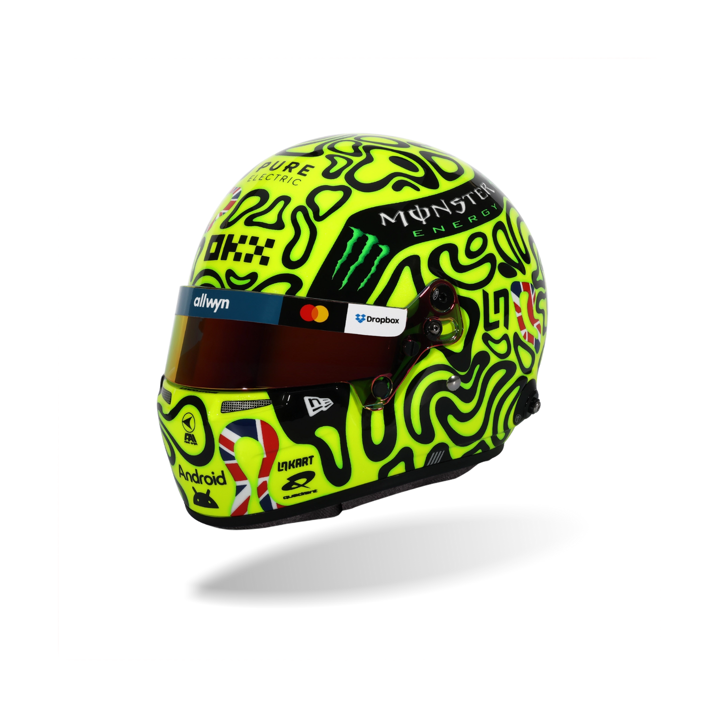 Lando Norris Mclaren 2025 British GP Helmet 1:5