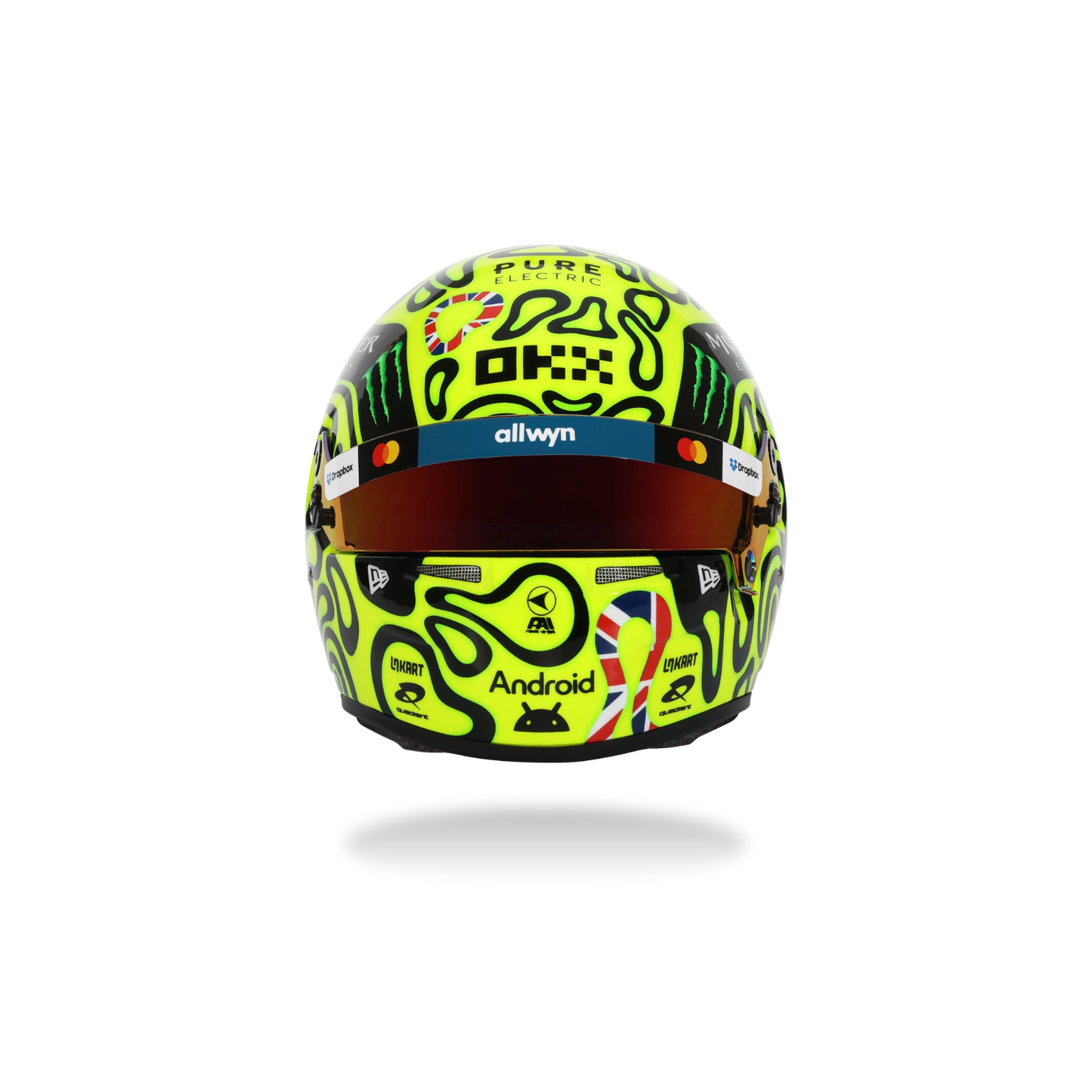 Lando Norris Mclaren 2025 British GP Helmet 1:5