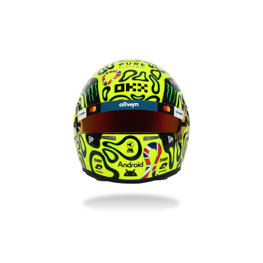 Lando Norris Mclaren 2025 British GP Helmet 1:5