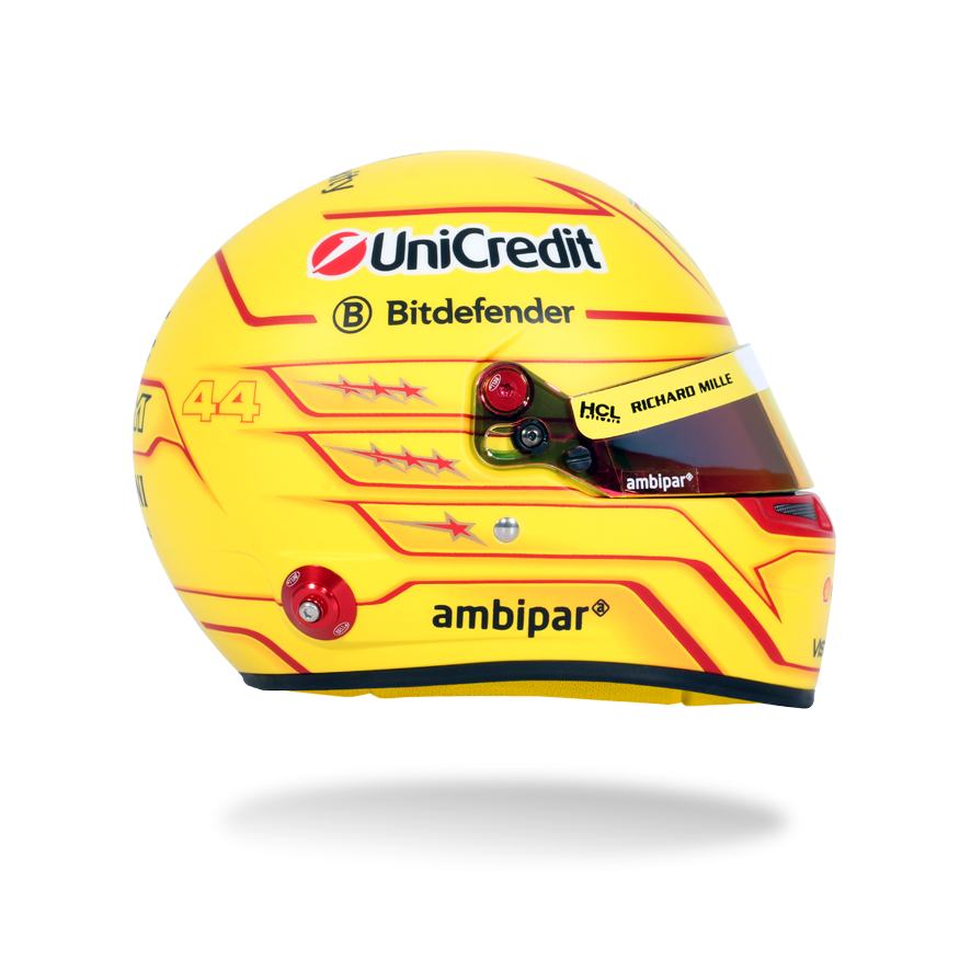 Lewis Hamilton Scuderia Ferrari 2025 Helmet 1:2