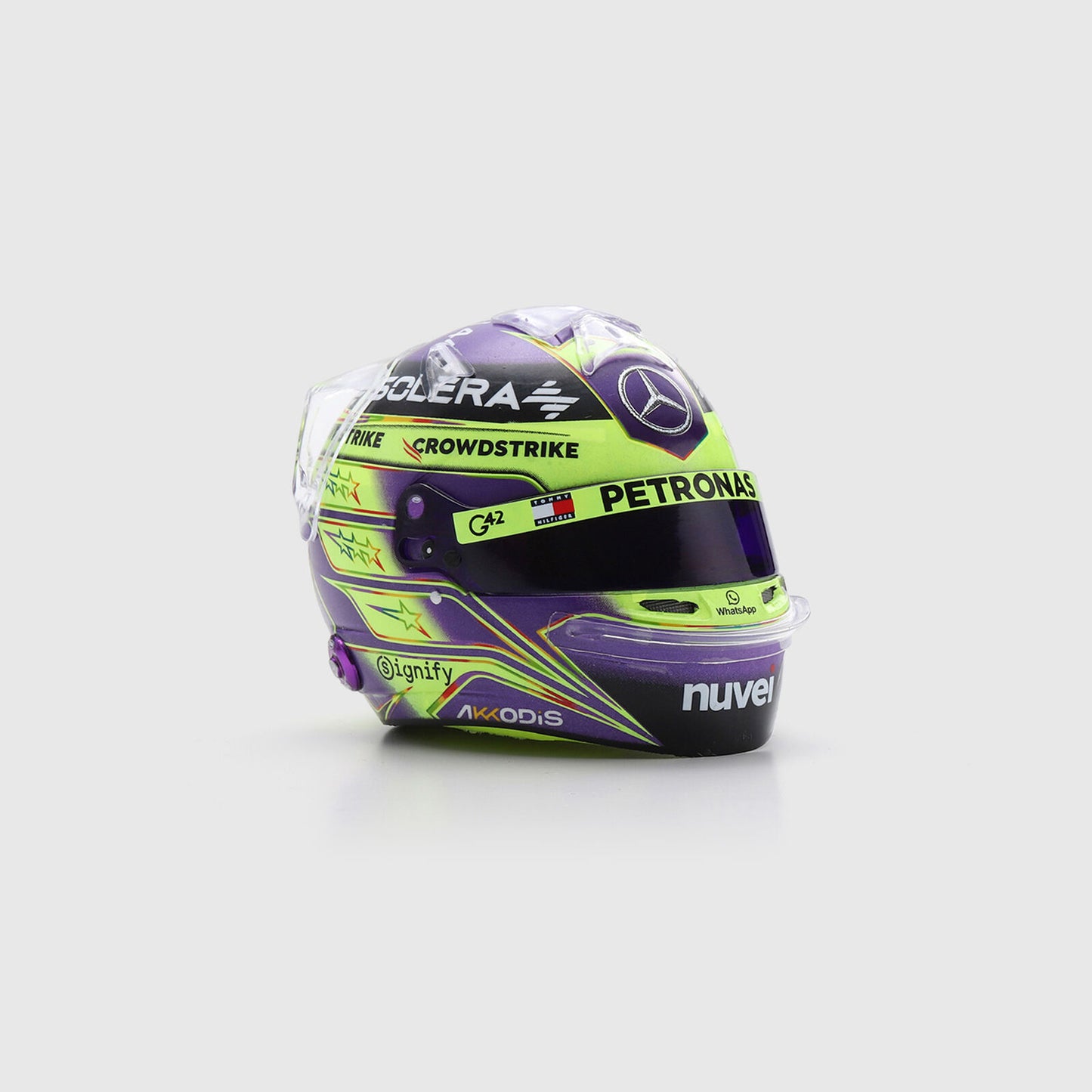 Lewis Hamilton Mercedes 2024 Season Helmet 1:5