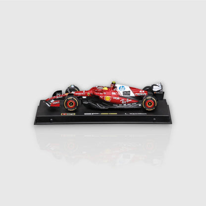 Bburago Lewis Hamilton Scuderia Ferrari SF25 with Acrylic Box 1:43