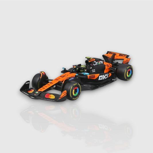 Bburago Lando Norris Mclaren MCL39 with Acrylic Box 1:43