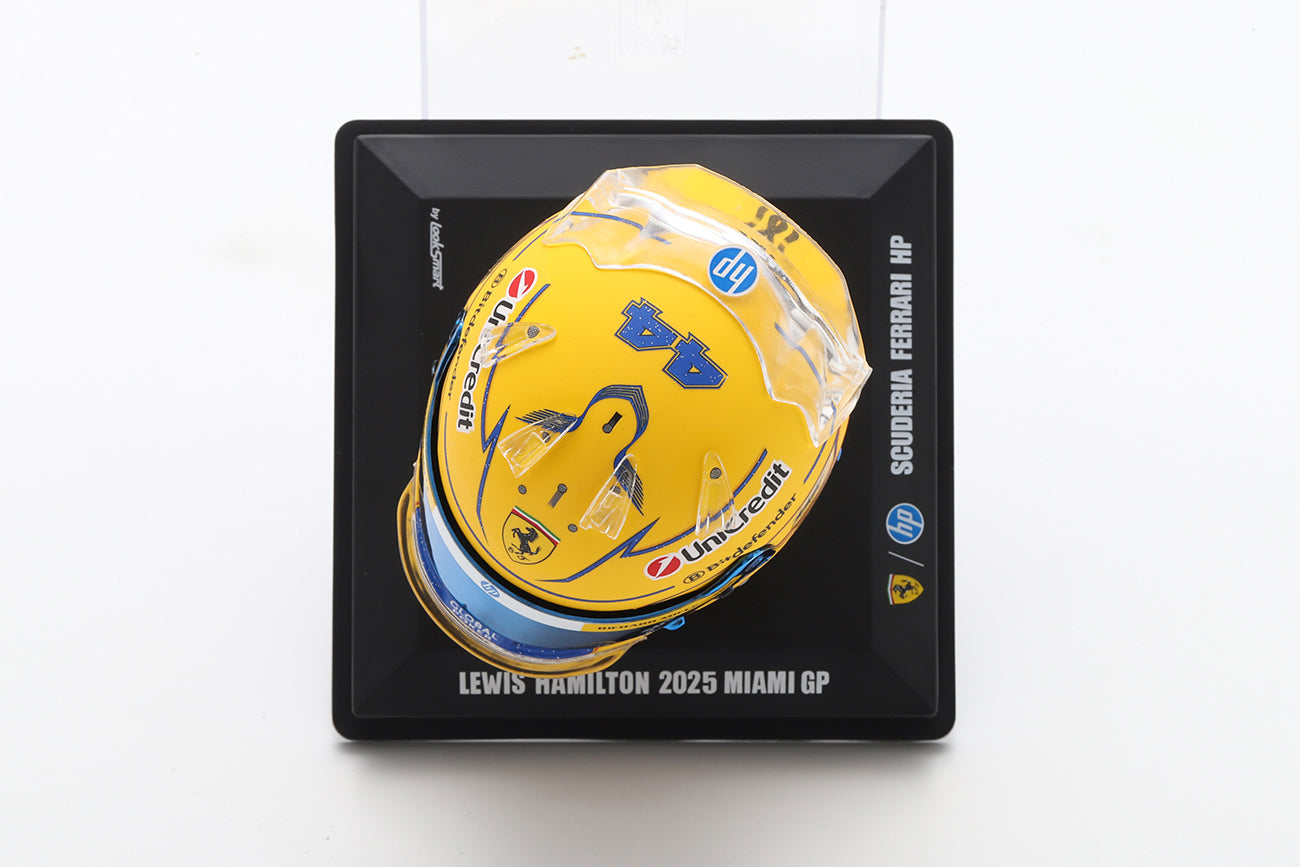 Lewis Hamilton Scuderia Ferrari 2025 Miami GP Helmet 1:5