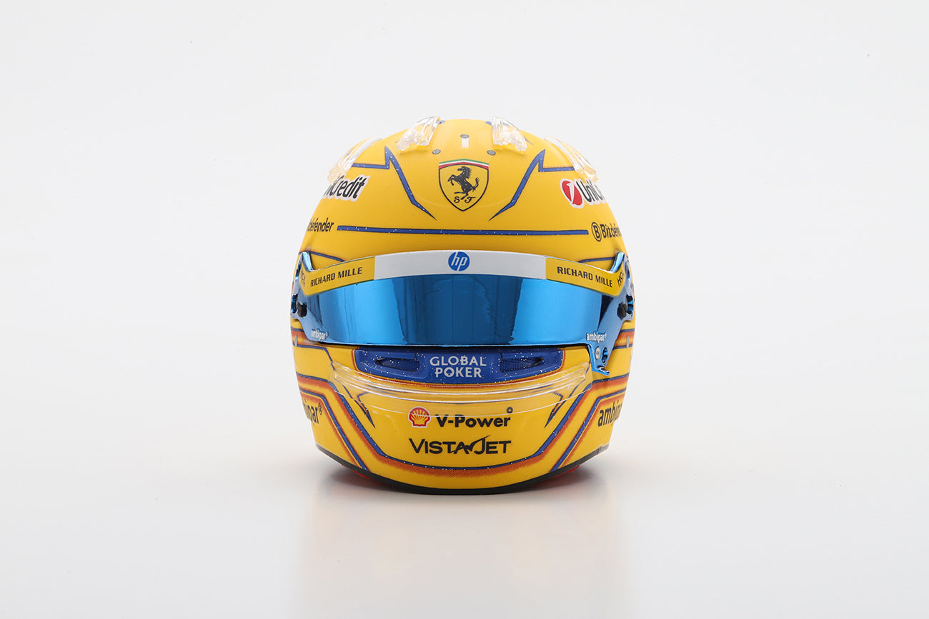 Lewis Hamilton Scuderia Ferrari 2025 Miami GP Helmet 1:5