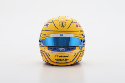 Lewis Hamilton Scuderia Ferrari 2025 Miami GP Helmet 1:5