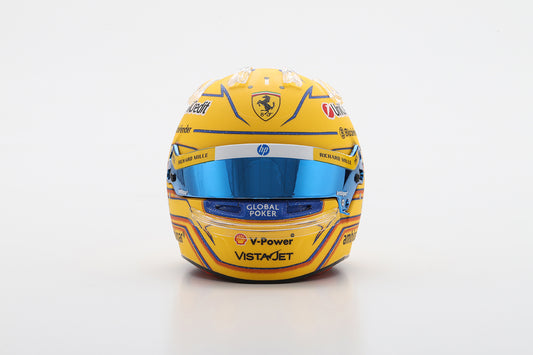 Lewis Hamilton Scuderia Ferrari 2025 Miami GP Helmet 1:5