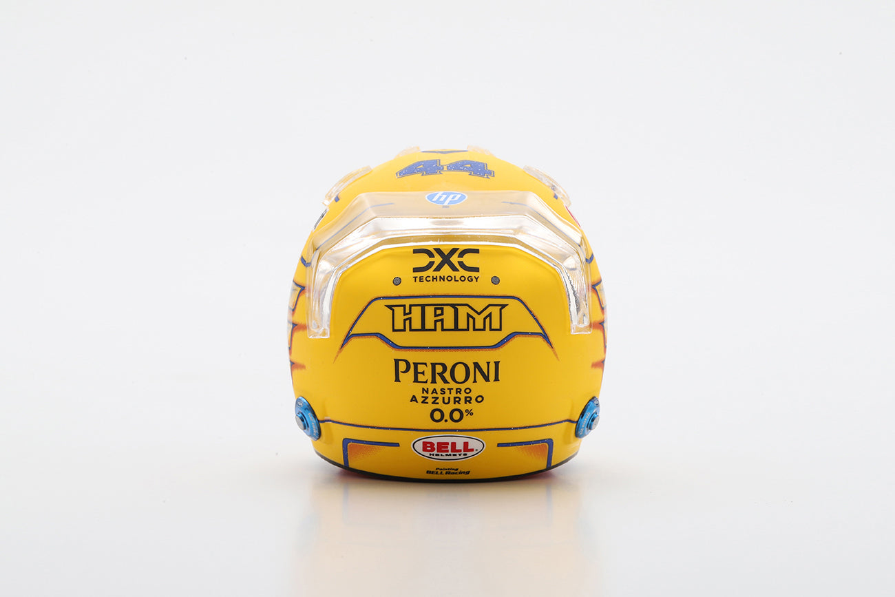 Lewis Hamilton Scuderia Ferrari 2025 Miami GP Helmet 1:5
