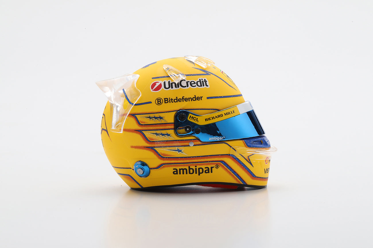 Lewis Hamilton Scuderia Ferrari 2025 Miami GP Helmet 1:5