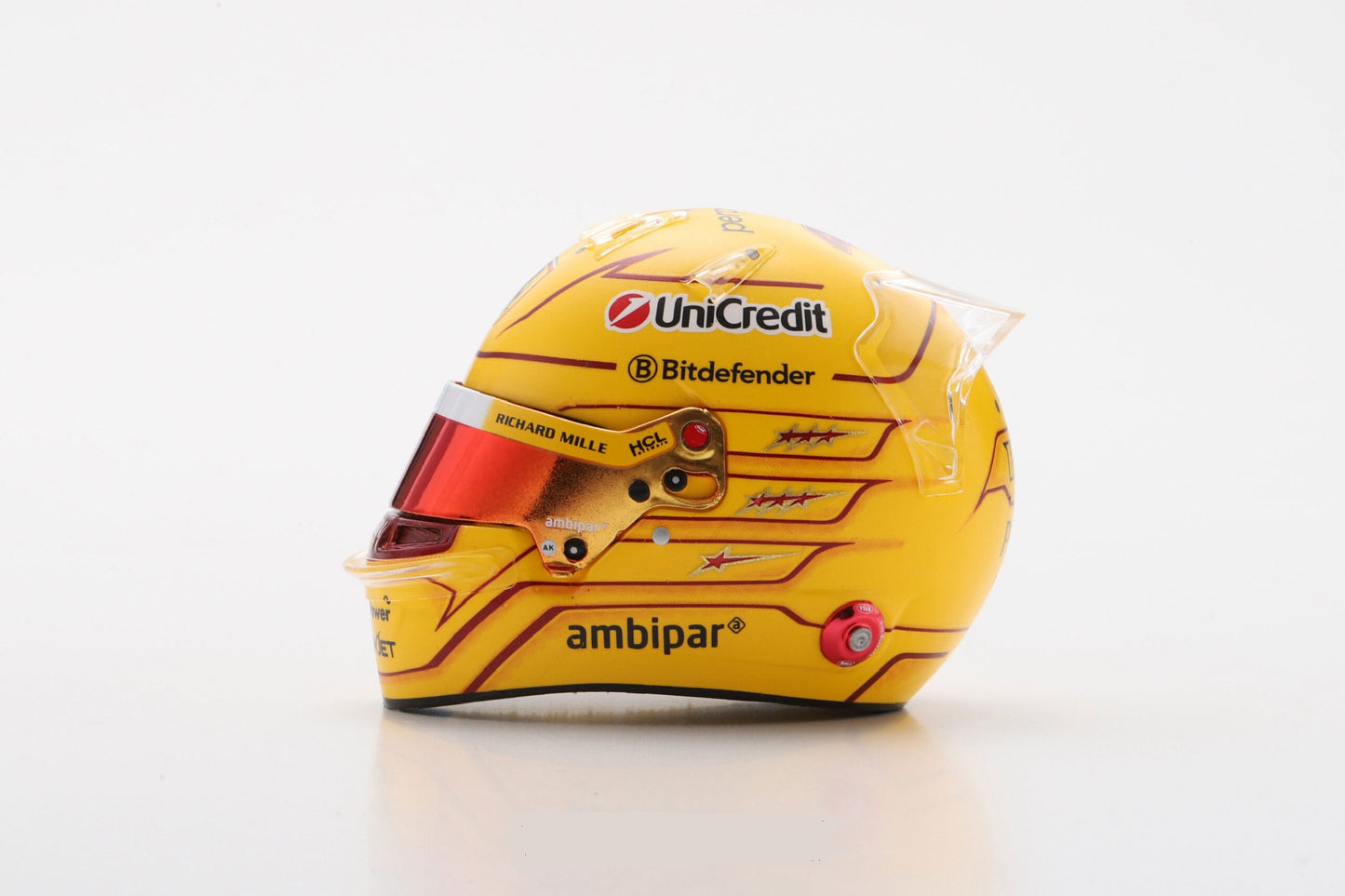 Lewis Hamilton Scuderia Ferrari 2025 Monaco GP Helmet 1:5