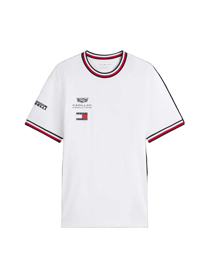 Cadillac F1 Tommy Hilfiger 2026 Team T-Shirt White