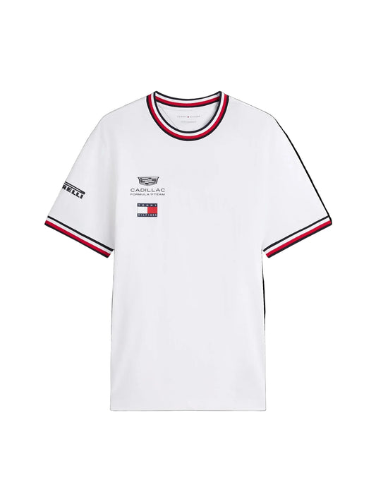 Cadillac F1 Tommy Hilfiger 2026 Team T-Shirt White