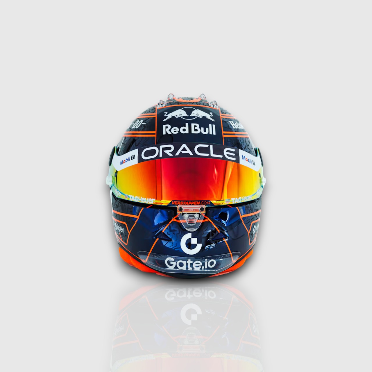 Max Verstappen 2025 Special Orange Helmet 1:2