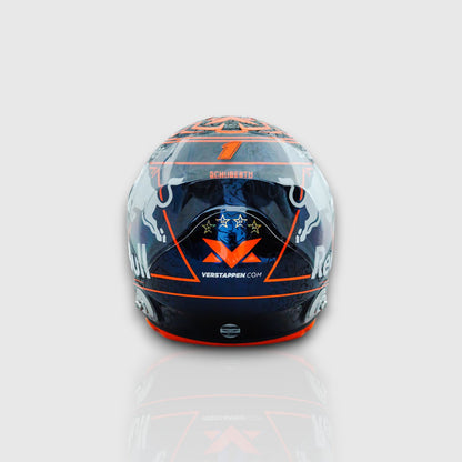 Max Verstappen 2025 Special Orange Helmet 1:2