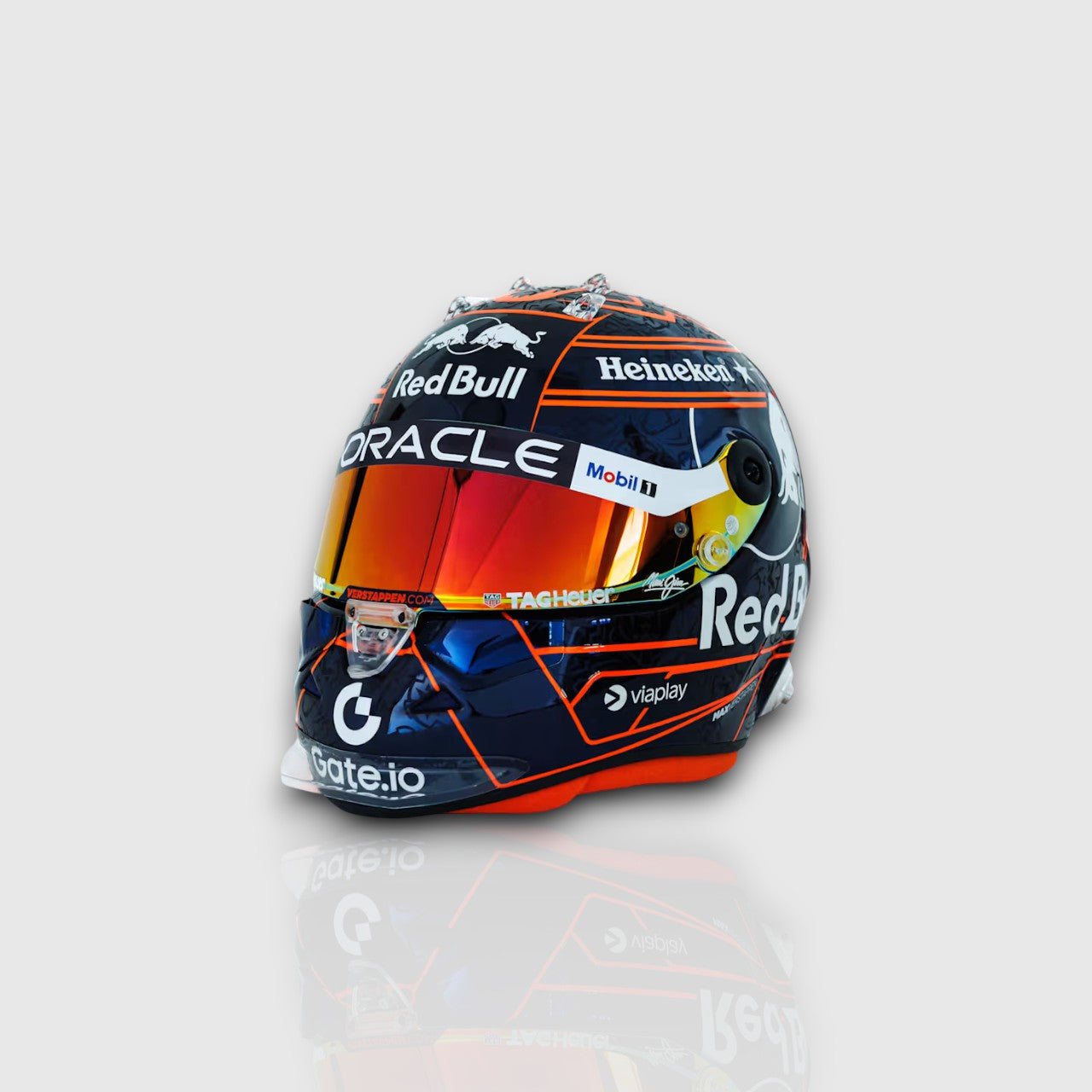Max Verstappen 2025 Special Orange Helmet 1:2