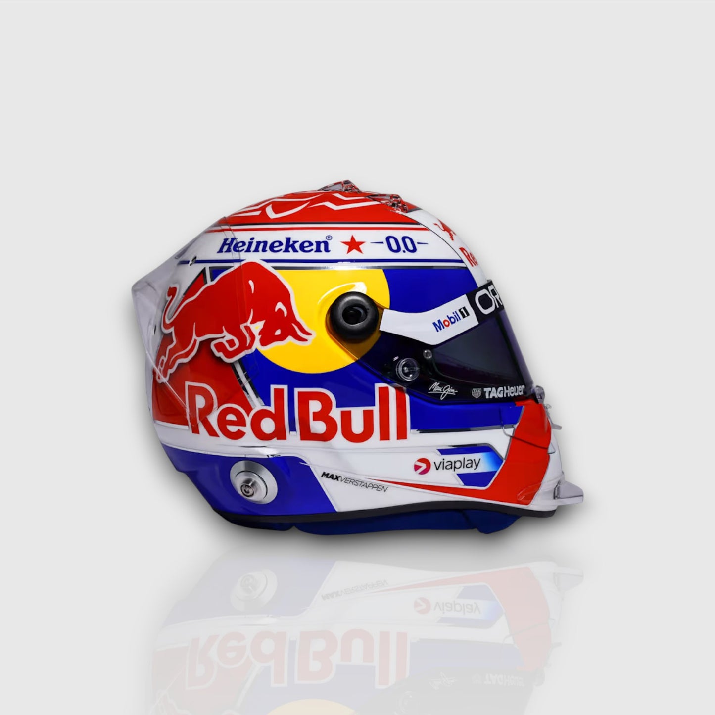 Max Verstappen 2025 Season Mini Helmet 1:4