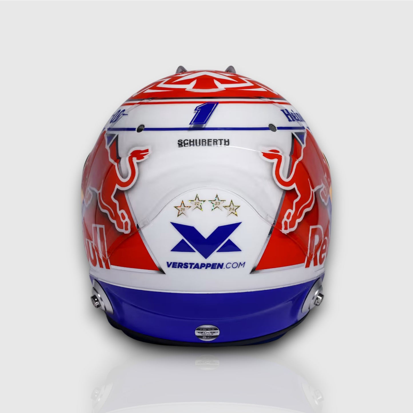 Max Verstappen 2025 Season Mini Helmet 1:4