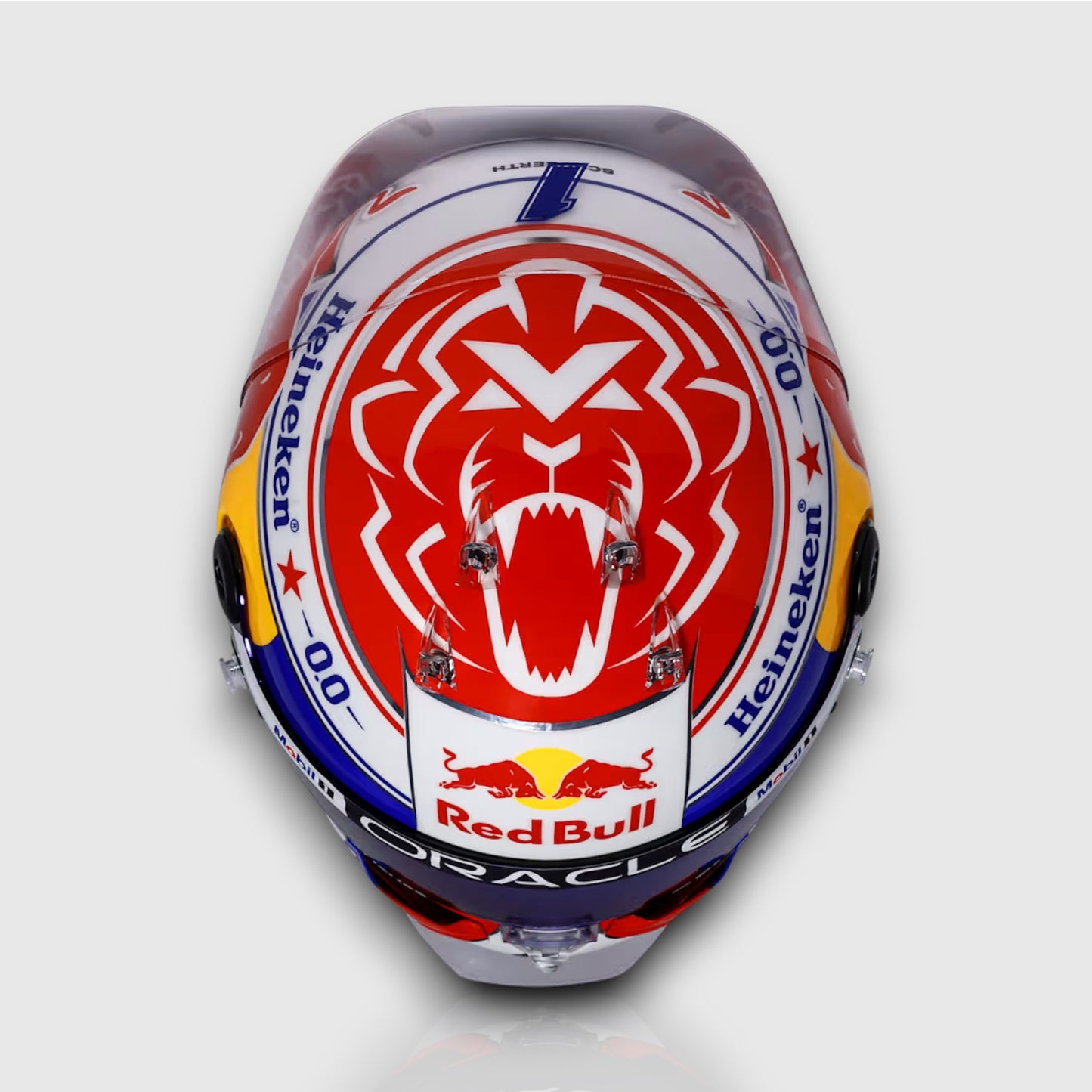 Max Verstappen 2025 Season Mini Helmet 1:4