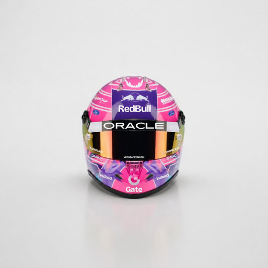 Max Verstappen 2026 Miami GP Special Mini Helmet 1:2