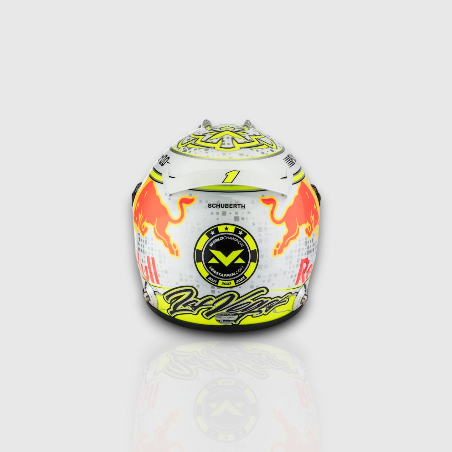 Max Verstappen Las Vegas GP 2023 Mini Helmet 1:2