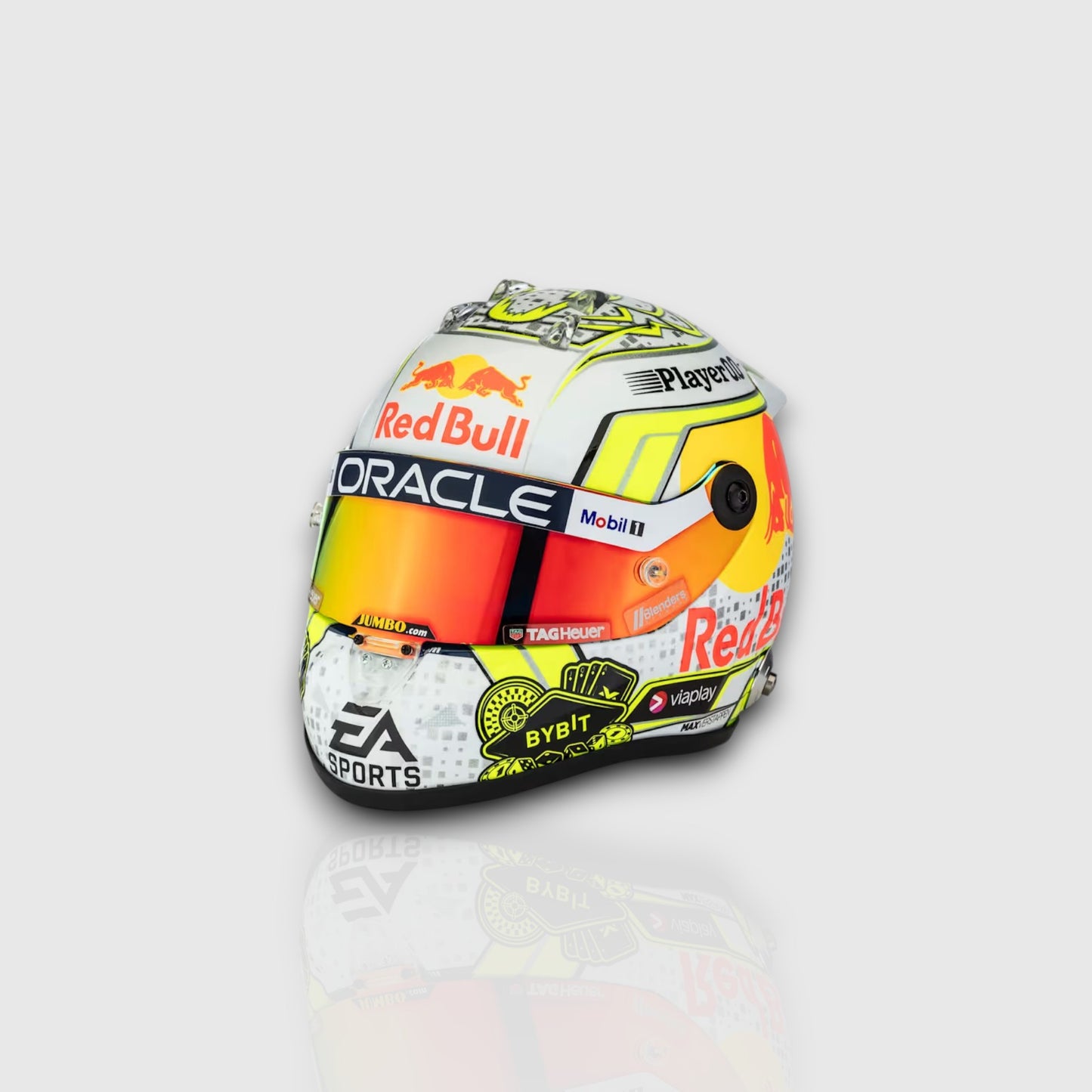 Max Verstappen Las Vegas GP 2023 Mini Helmet 1:2