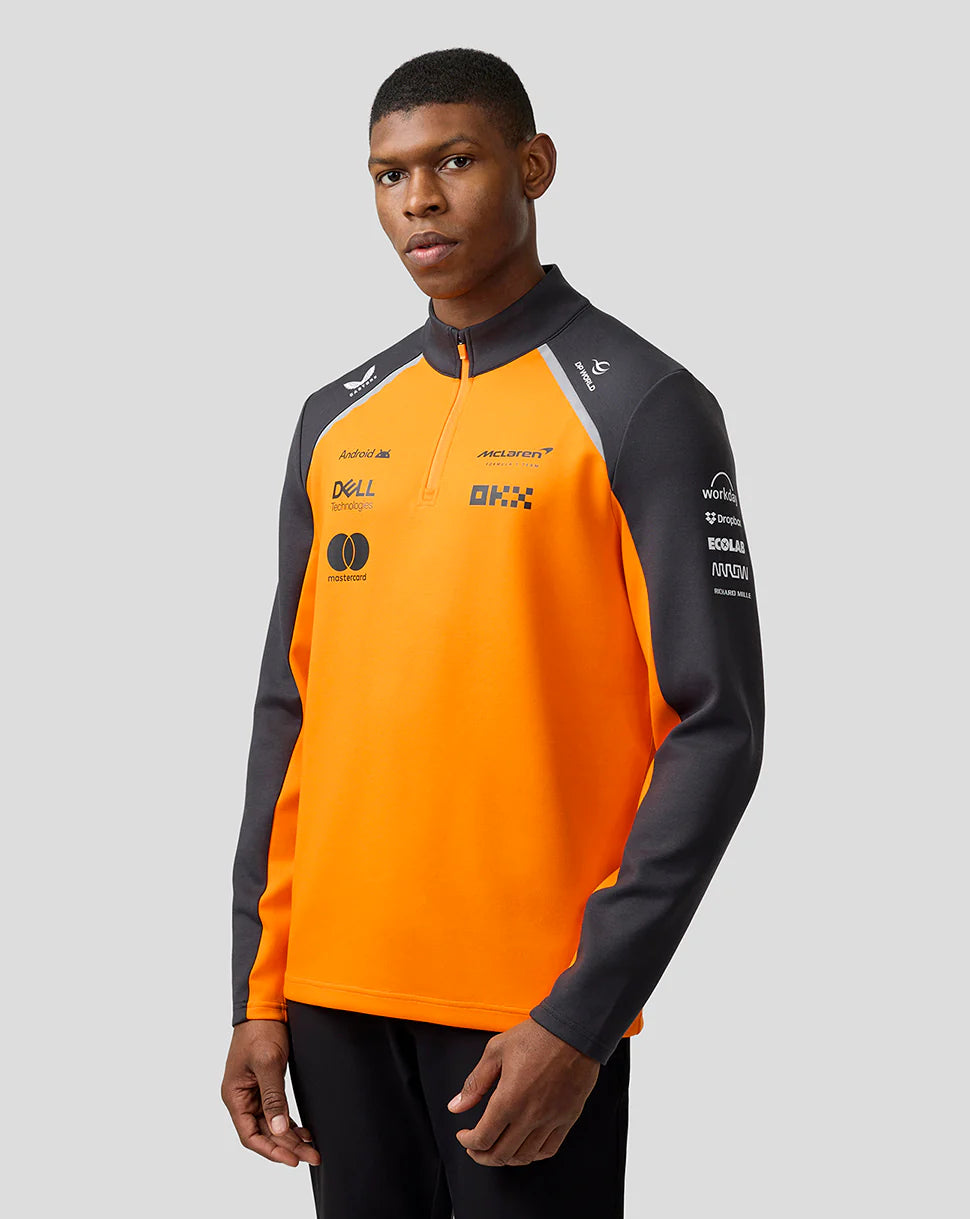 McLaren F1 2025 Team 1/4 Zip Sweat