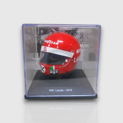 Niki Lauda Scuderia Ferrari 1975 World Champion Helmet 1:5