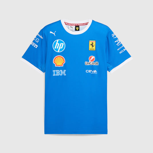 Scuderia Ferrari 2025 Monza GP Team T-shirt