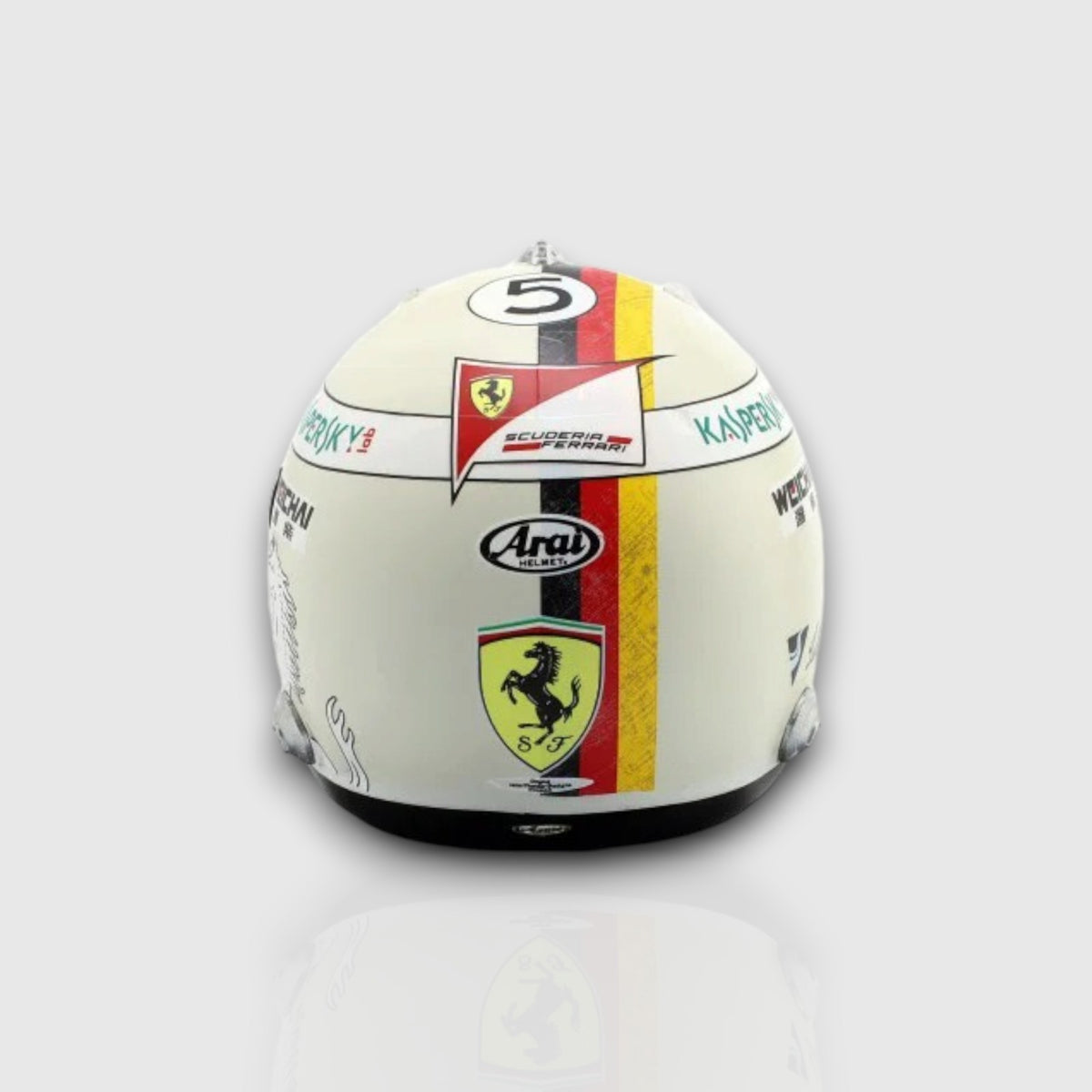 Sebastian Vettel Scuderia Ferrari 2015 Mini Helmet 1:5