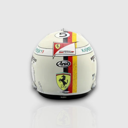 Sebastian Vettel Scuderia Ferrari 2015 Mini Helmet 1:5