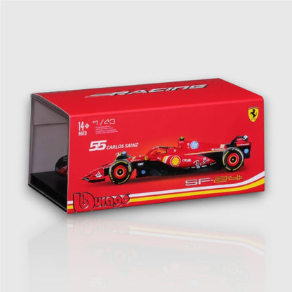 Carlos Sainz Scuderia Ferrari SF24 with Acrylic Box 1:43