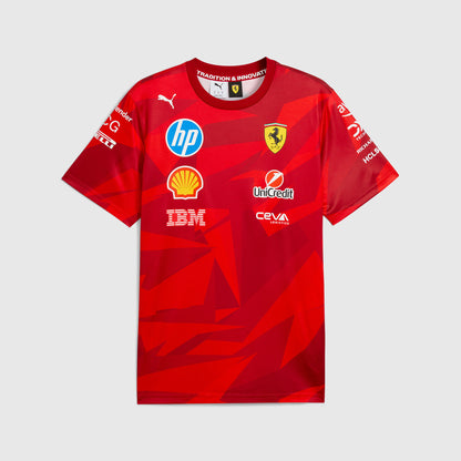 Scuderia Ferrari 2025 Las Vegas GP Team T-shirt